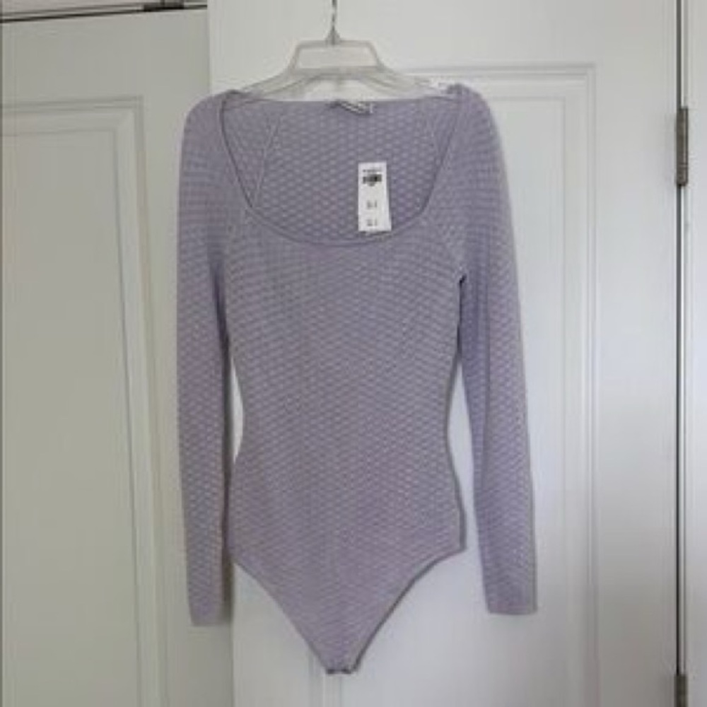 Violet Abercrombie bodysuit Patterned Women's Top